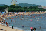 夏日兴城海滨