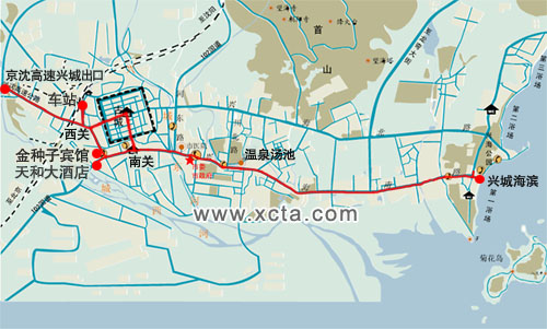 興城古城590年曆史明代古城國家級文物保護單位